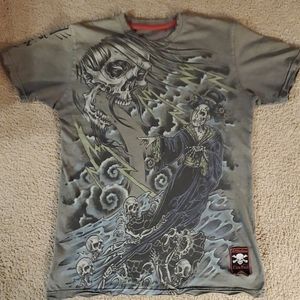 Affliction "Paul Jeffries" Short Sleeve Shirt